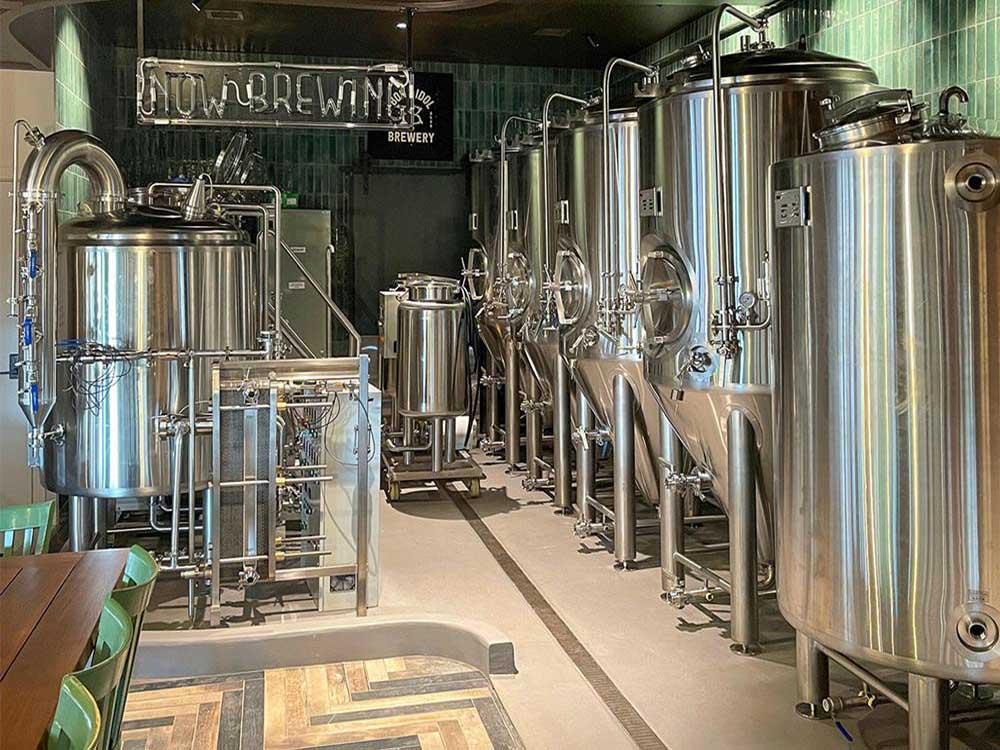Bone Idol Brewery in Australia-500L Brewery Equipment b